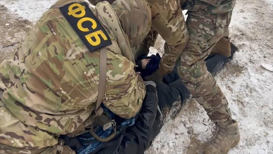 Fuerzas del Servicio Federal de Seguridad de la Federación de Rusia durante una operación antiterrorista.