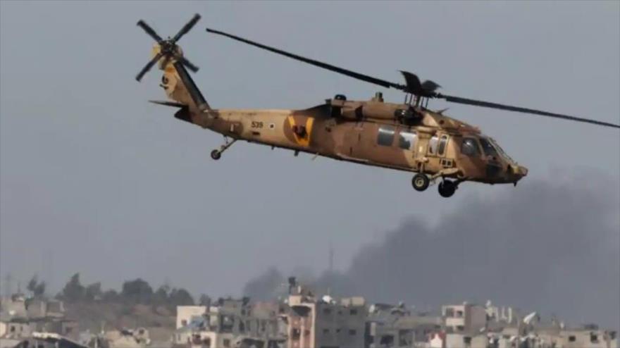 Vídeo: ejército israelí traslada en helicóptero a sus soldados heridos
