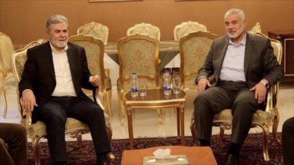 Altos dirigentes de HAMAS y la Yihad Islámica se reúnen en Teherán