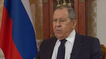 Lavrov: Ucrania es un Estado terrorista que recibe apoyo occidental