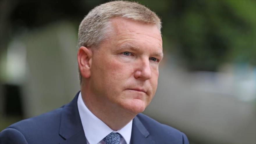 El ministro irlandés de Finanzas, Michael McGrath.