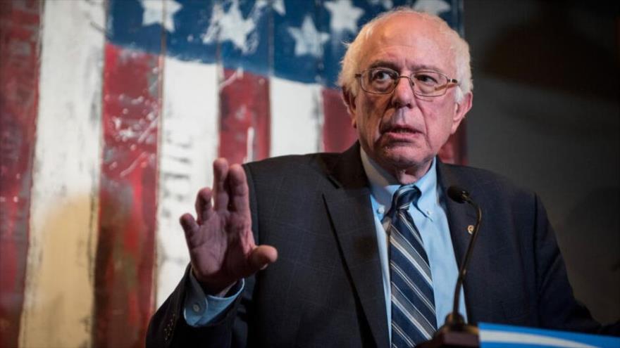 El senador estadounidense Bernie Sanders.