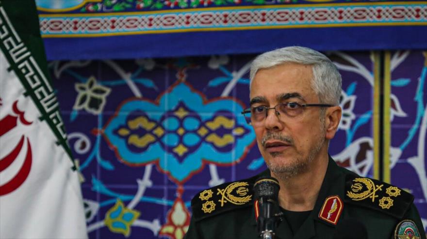 El jefe del Estado Mayor de las Fuerzas Armadas de Irán, el general de división Mohamad Hosein Baqeri. (Foto: Mehr News)