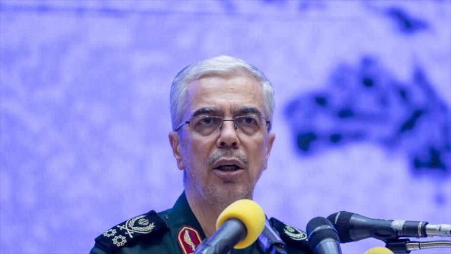El jefe del Estado Mayor de las Fuerzas Armadas de Irán, el general de división Mohamad Hosein Baqeri. (Foto: Isna)

