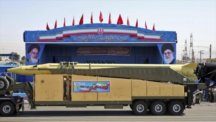 El misil Emad, de largo alcance de Irán.