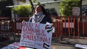 Realizan marcha en Ciudad de México en apoyo a Palestina