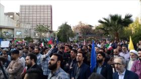 Teheraníes se reúnen en apoyo de la operación “Verdadera Promesa”