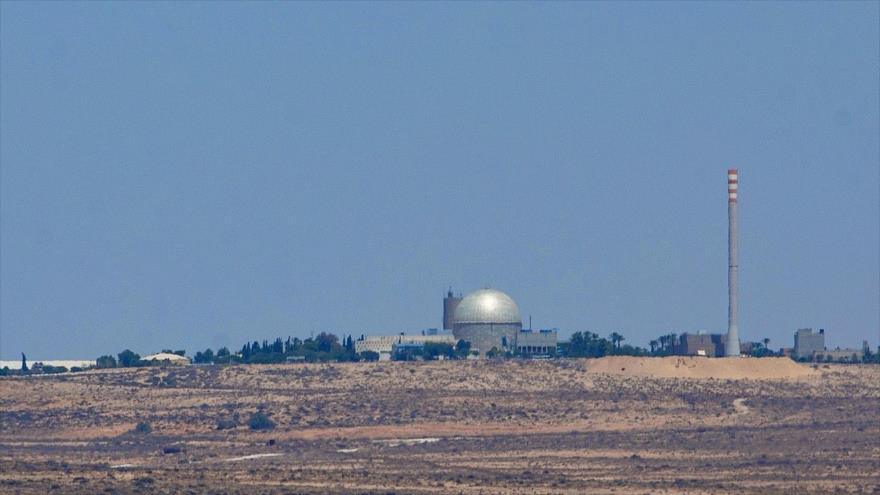 Edificio del arsenal nuclear israelí de Dimona.