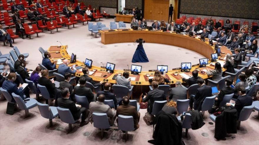 Una reunión del Consejo de Seguridad de Naciones Unidas (CSNU). (Foto: un.org)