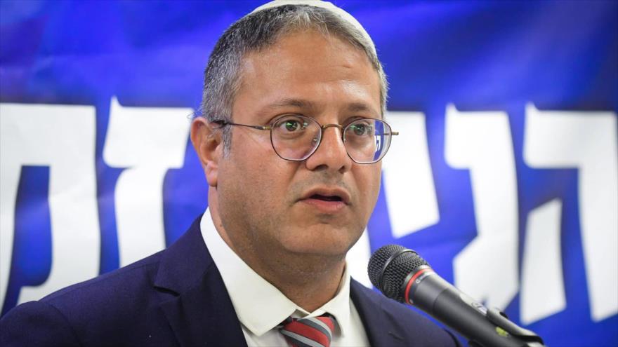 Ministro de seguridad interna israelí, el extremista Itamar Ben Gvir.