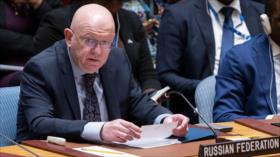 Rusia pide al Consejo de Seguridad imponer sanciones a Israel
