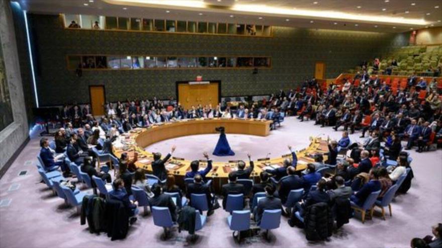 Una sesión del Consejo de Seguridad de Naciones Unidas (CSNU). 