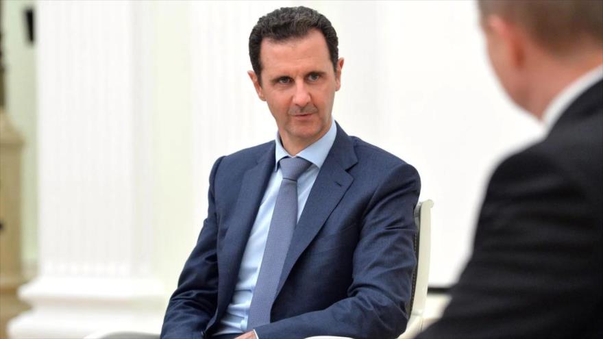 El presidente sirio, Bashar al-Asad.
