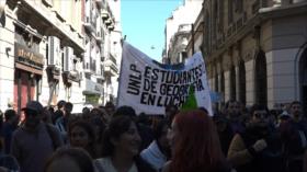 “Estudiantazo” en Argentina contra políticas de Milei
