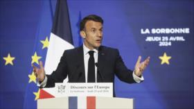 Macron: “Europa puede morir” si sigue dependiendo de EEUU