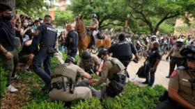 FOTOS: EEUU reprime protestas propalestinas en las universidades