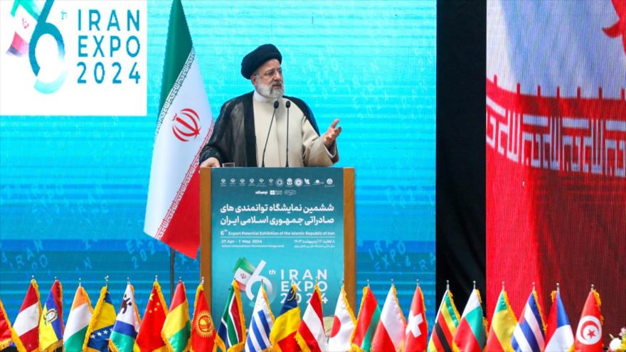 Presidente Raisi en IRÁN EXPO 2024: Irán no es sancionable | HISPANTV