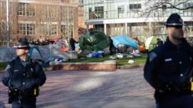Policía de EEUU desmantela otro campamento propalestino en Boston