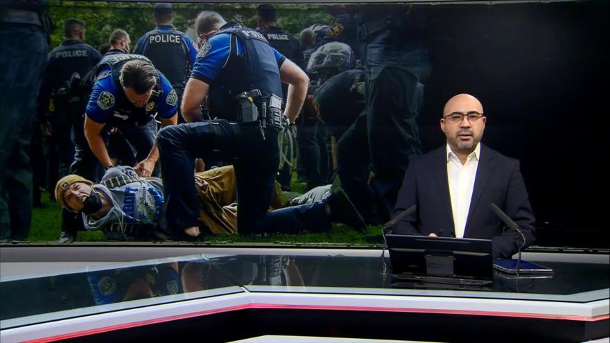 La Policía detiene a decenas de estudiantes propalestinos en EEUU - Noticiero 1:30