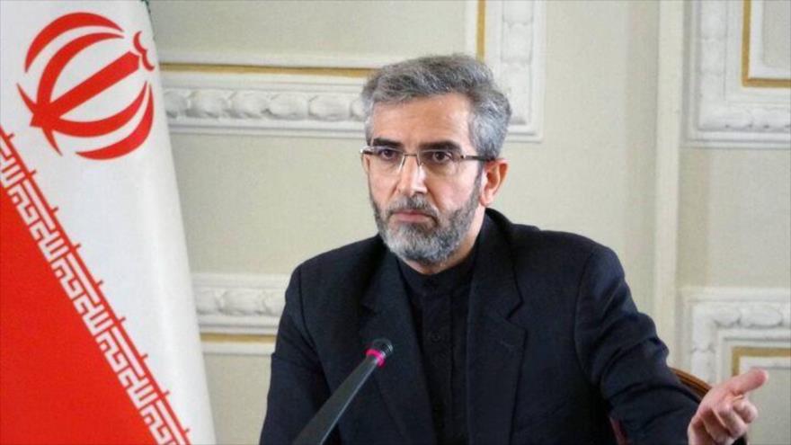 El vicecanciller iraní para Asuntos Políticos, Ali Baqeri Kani.