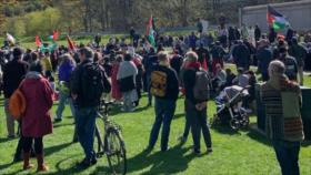 Escocia: Activistas pro-palestinos exigen embargo de armas a Israel