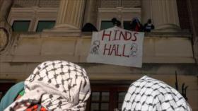 Ni un paso atrás por Gaza: Universitarios ocupan edificio en Columbia