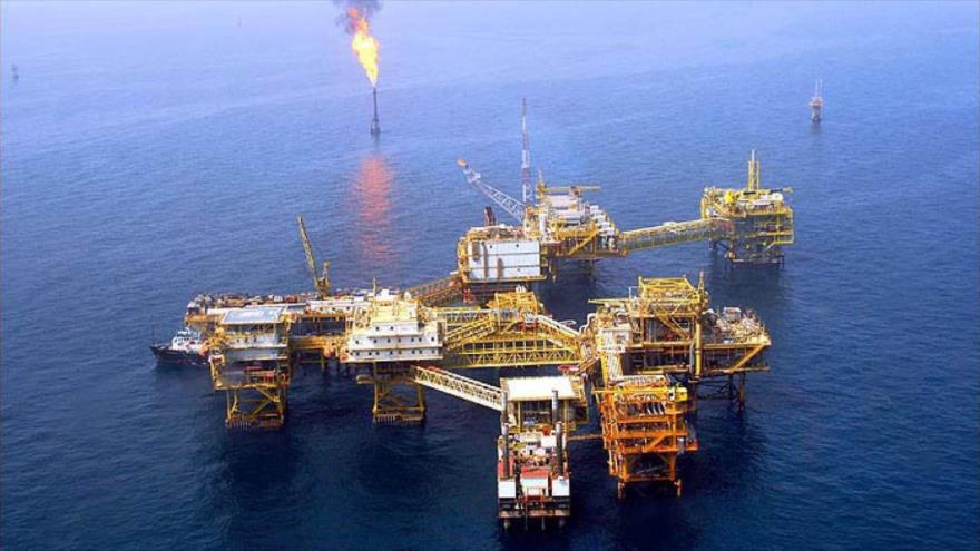 El campo conjunto de gas de Arash en el Golfo Pérsico.