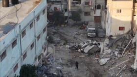 Imágenes de un dron revelan dimensión de crímenes de Israel en Gaza