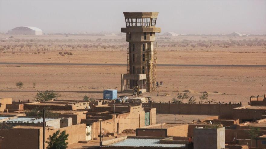 La base aérea de los estadounidenses en Agadez, centro de Níger, 15 de enero de 2018.