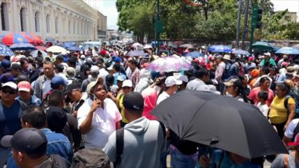 Sindicato de maestros en Guatemala piden mejoras dentro de un pacto