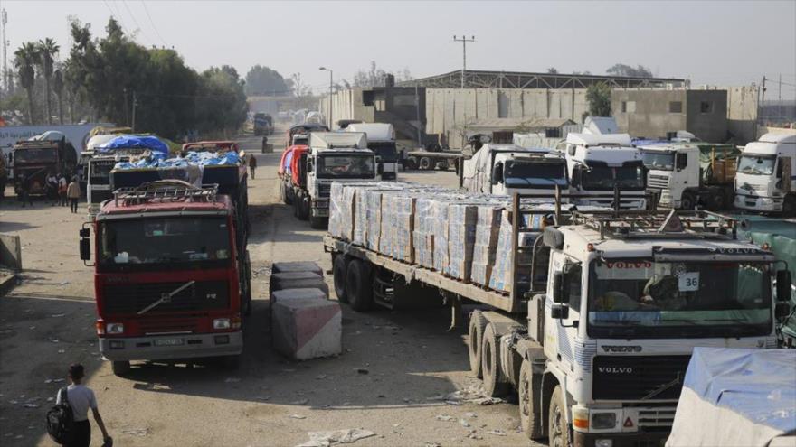 UE condena ataques israelíes contra convoyes de ayuda a gaza | HISPANTV