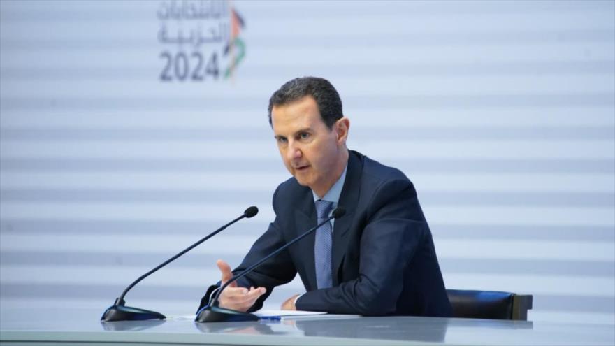 Al-Assad: Sem sombra de dúvida, a Síria ajudará a Resistência contra Israel | HispanTV