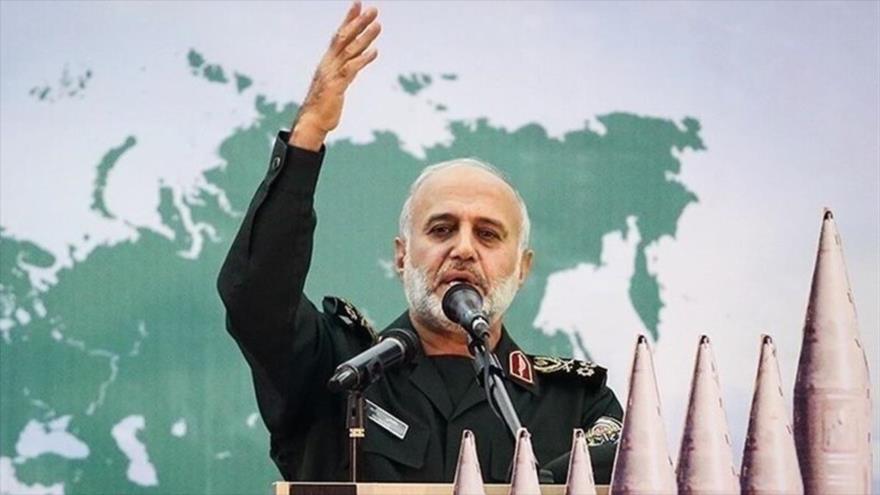 El comandante del Cuartal Central de Jatam al-Anbiade Irán, el general de división Qolam Ali Rashid.