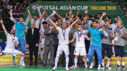 Selección de Irán en el top 4 del ranking FIFA de fútbol sala