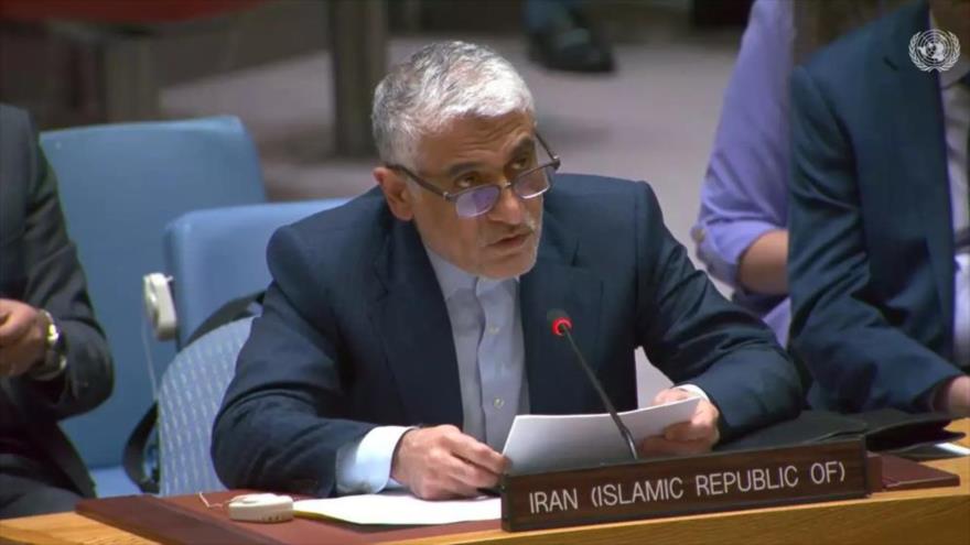 El embajador y representante permanente de Irán ante las Naciones Unidas (ONU), Amir Said Iravani.