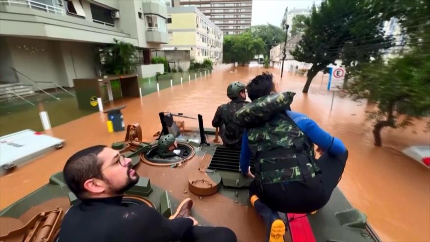 Inundaciones en el sur de Brasil dejan 143 muertos