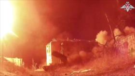 Vídeo: Lanzacohetes rusos hacen llover fuego sobre tropas ucranianas