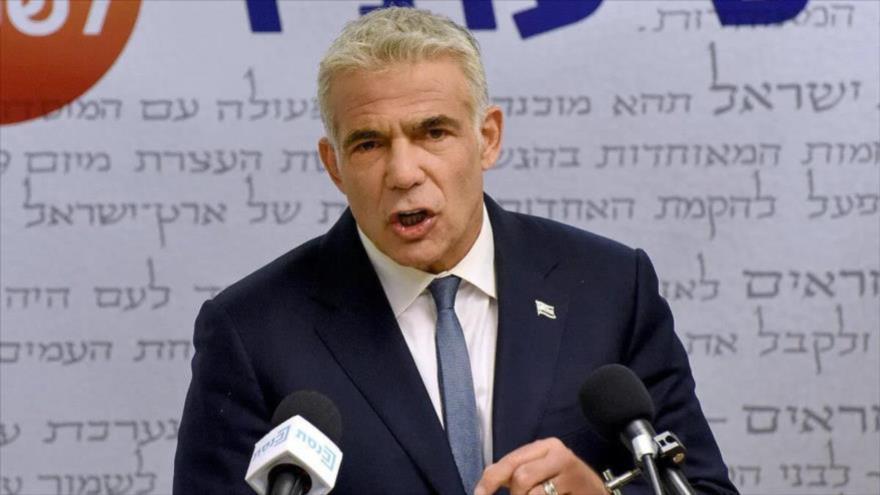 El líder opositor israelí, Yair Lapid.