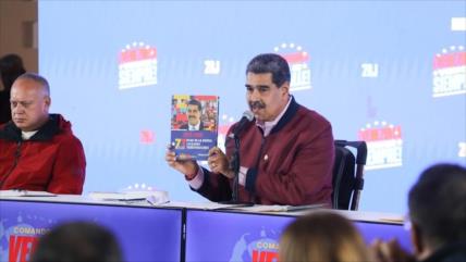 Maduro instala comando de campaña electoral ante agresiones foráneas