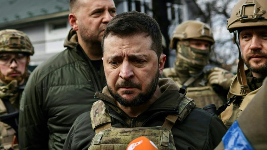 El presidente ucraniano, Volódimir Zelenski.