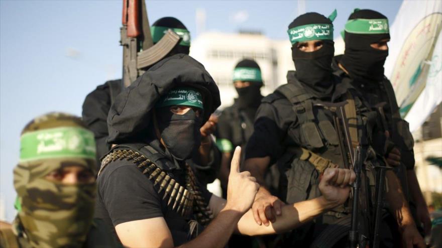Miembros de las Brigadas Al-Qassam, el ala militar de HAMAS, en Gaza. (Foto: Reuters)