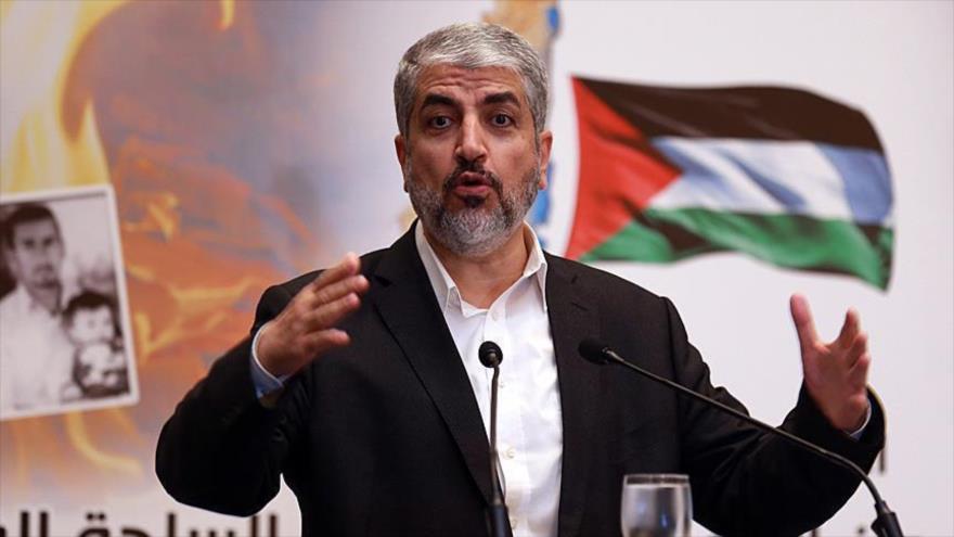 El líder del Movimiento de Resistencia Islámica de Palestina (HAMAS) en el extranjero, Jaled Mashal