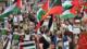 Manifestantes en Europa exigen a gritos un alto el fuego en Gaza