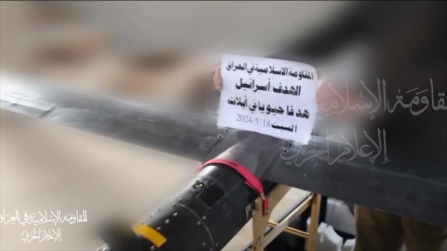 Resistencia iraquí ataca con drones un objetivo clave israelí en Eilat