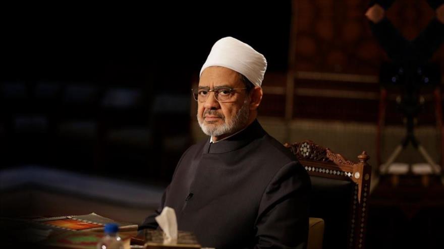 El sheij de la institución musulmana egipcia Al –Azhar, Ahmad al-Tayeb.