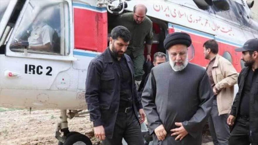 El presidente difunto de Irán, Seyed Ebrahim Raisi, durante una de sus visitas a diferentes parte del país.