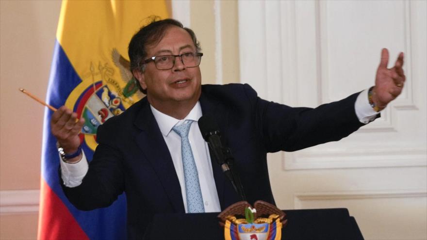 El presidente de Colombia, Gustavo Petro. 
