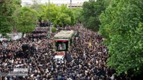 Millones de iraníes rinden homenaje al presidente mártir en Tabriz