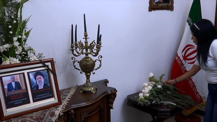 Venezolanos se solidarizan con Irán por martirio de Raisi
