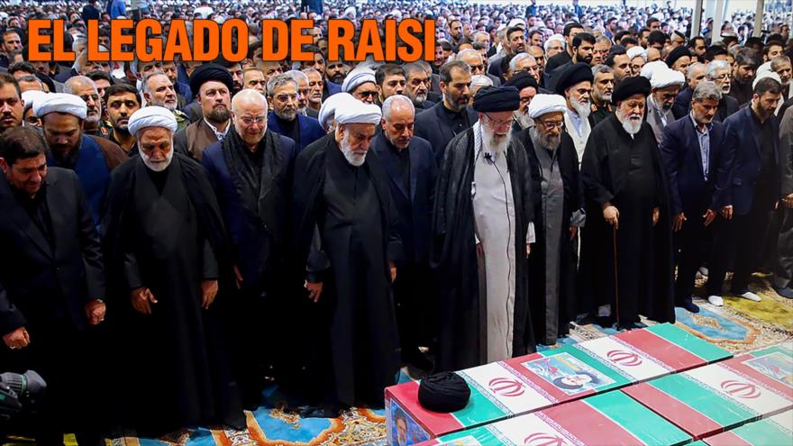 Millones de iraníes y delegaciones extranjeras rinden honores al presidente Seyed Ebrahim Raisi asesinados | Detrás de la Razón